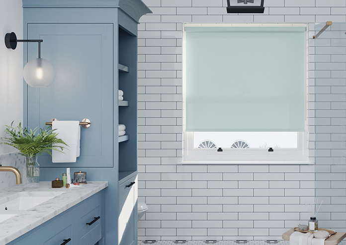 Roma, Aqua Haze - Roller Blind - Image 3